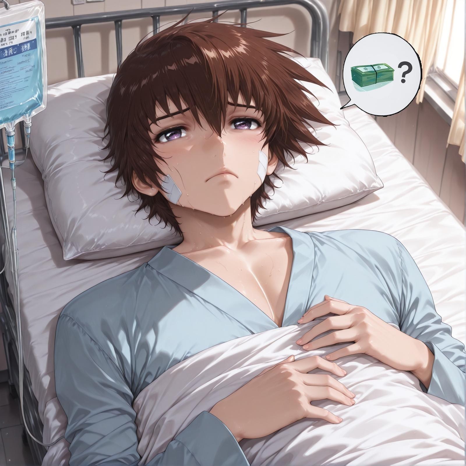 AI tạo ra Anime Girl - 医疗偿债 拉克丝·克莱因：偿债诊疗蕾丝内衣 345P