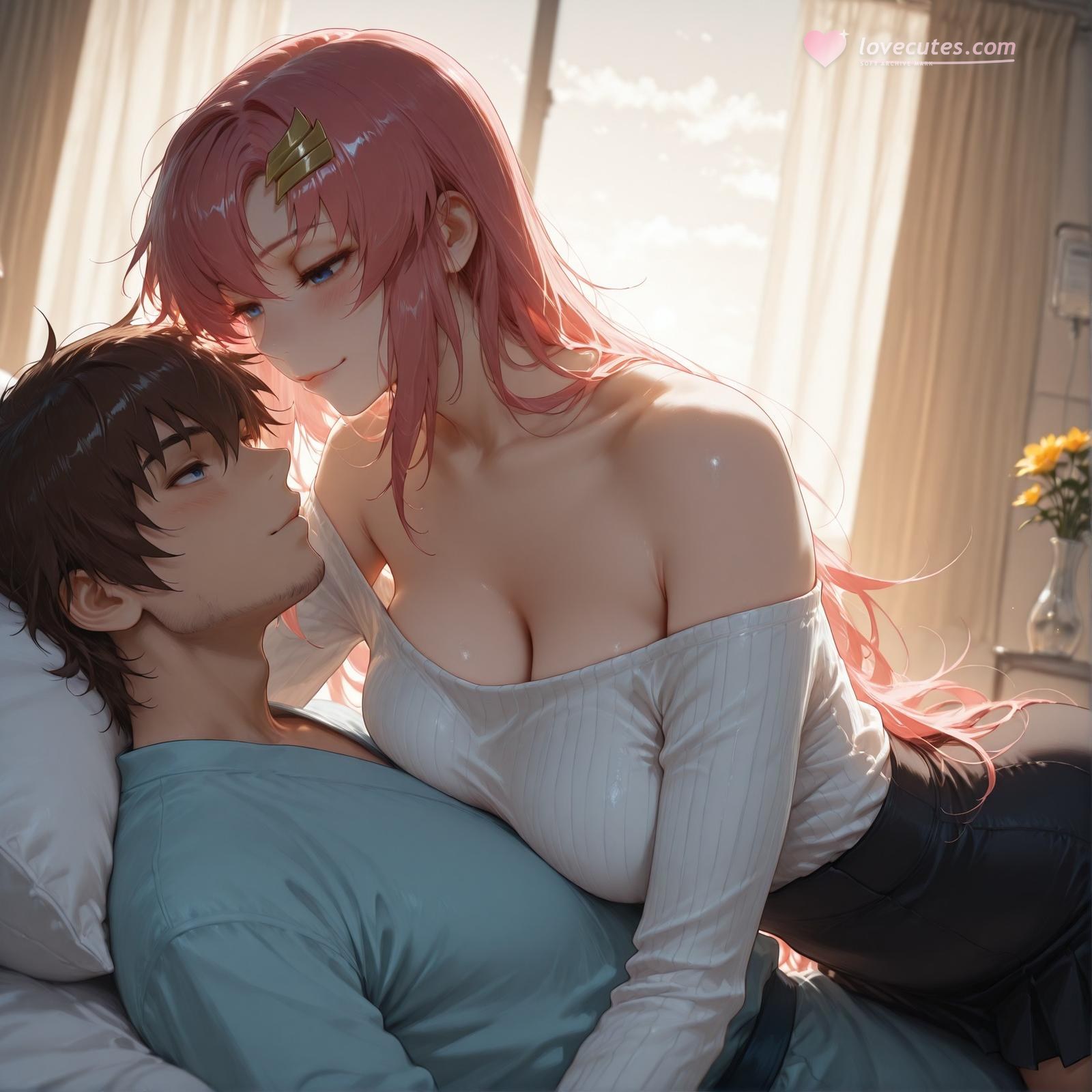 AI tạo ra Anime Girl - 医疗偿债 拉克丝·克莱因：偿债诊疗蕾丝内衣 345P
