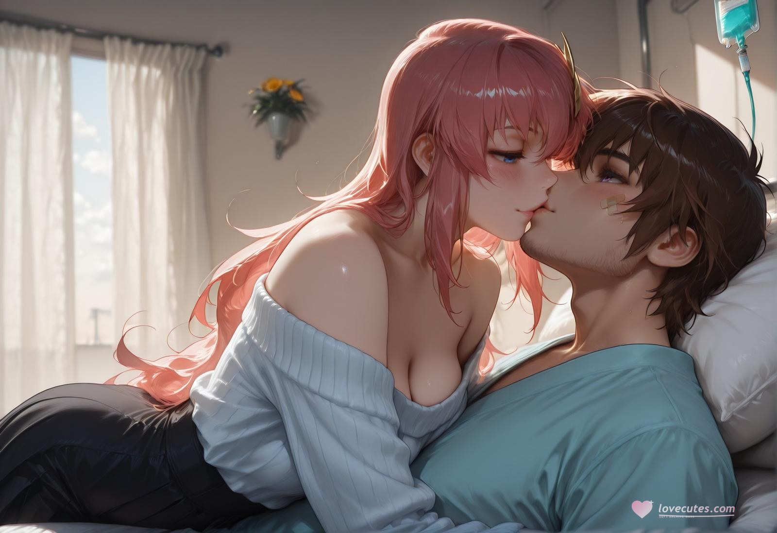 AI tạo ra Anime Girl - 医疗偿债 拉克丝·克莱因：偿债诊疗蕾丝内衣 345P
