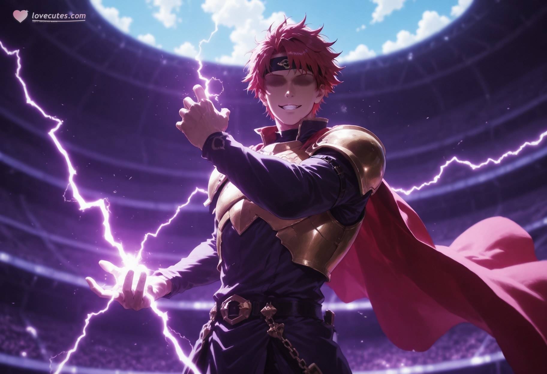Cô gái anime do AI tạo - 原神 克洛琳德: váy bó đen lộ khe 283P