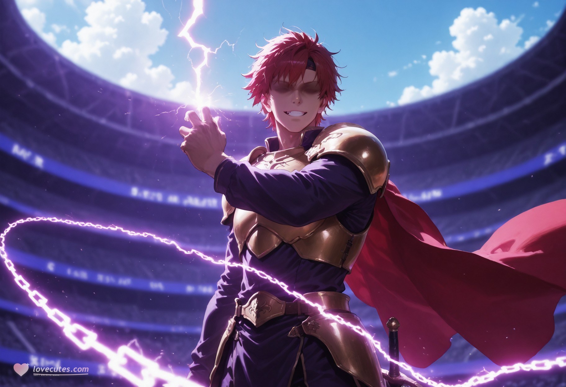 Cô gái anime do AI tạo - 原神 克洛琳德: váy bó đen lộ khe 283P