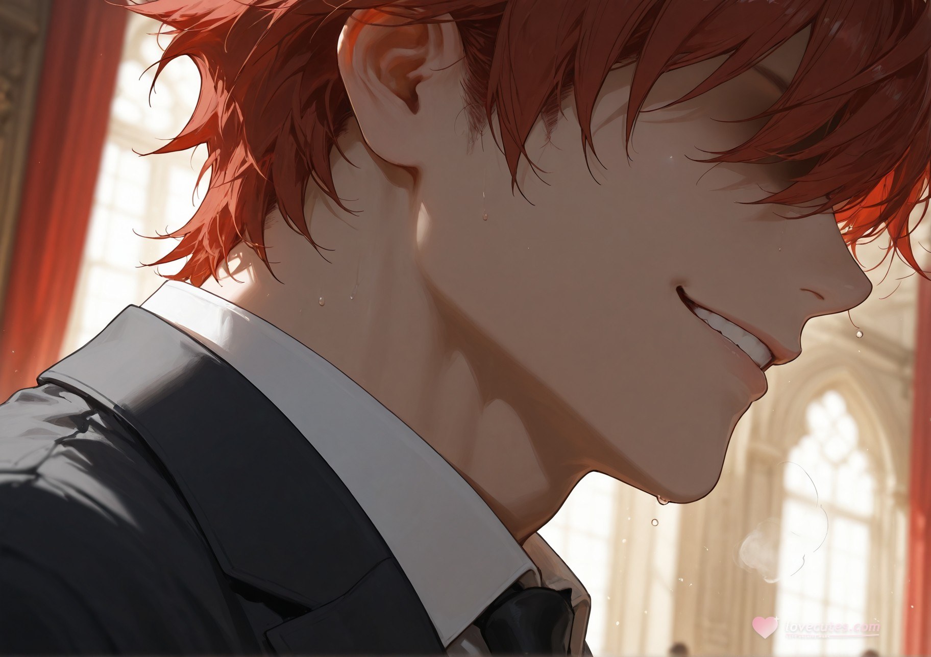 AI Generated Anime Girl - 原神 克洛琳德：黑丝紧身衣露穴 283P