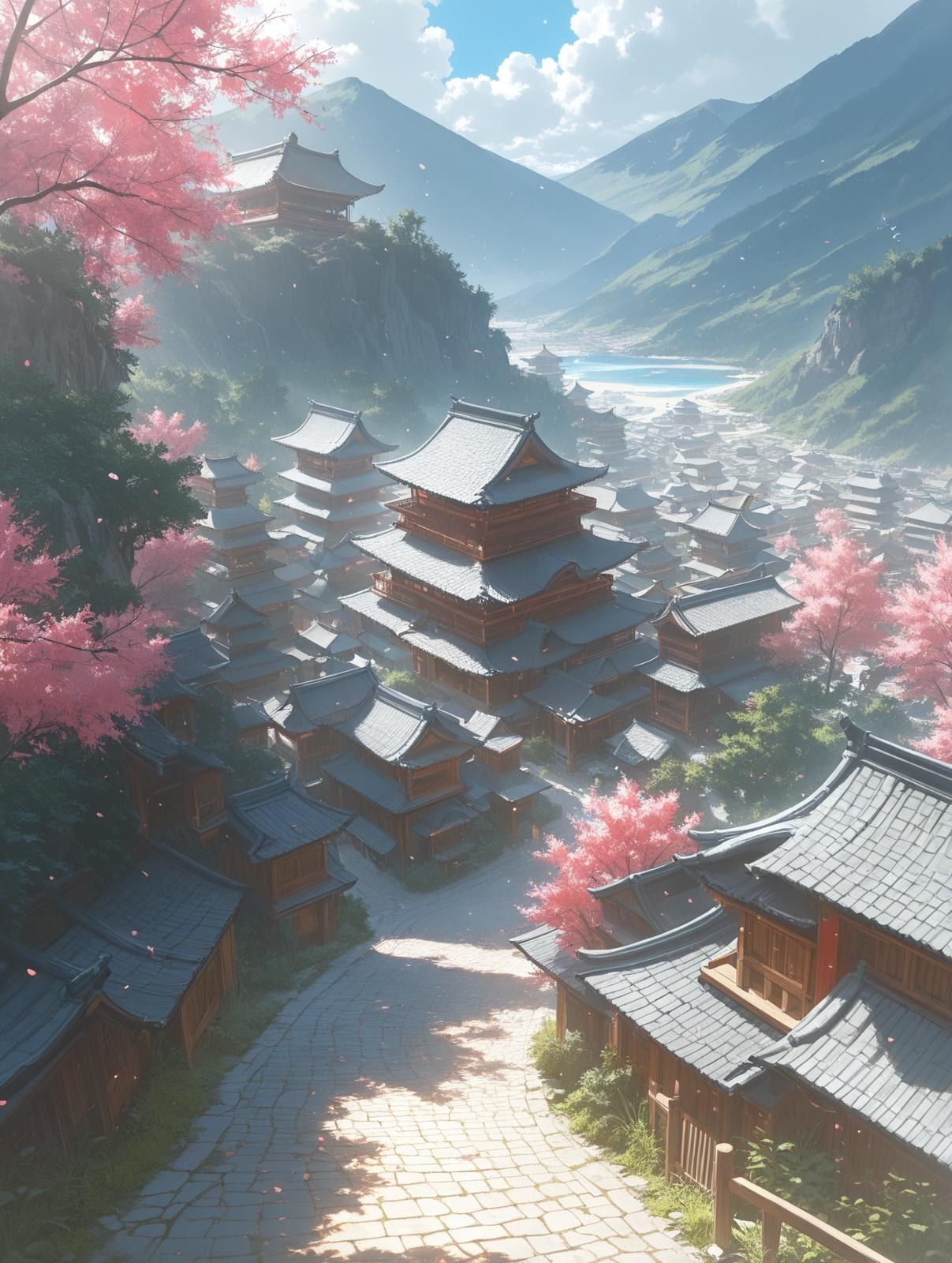 AI Generated Anime Girl - 原神 申鹤：ชุดรัดรูป ห้องน้ำ โชว์หน้าอก 233P