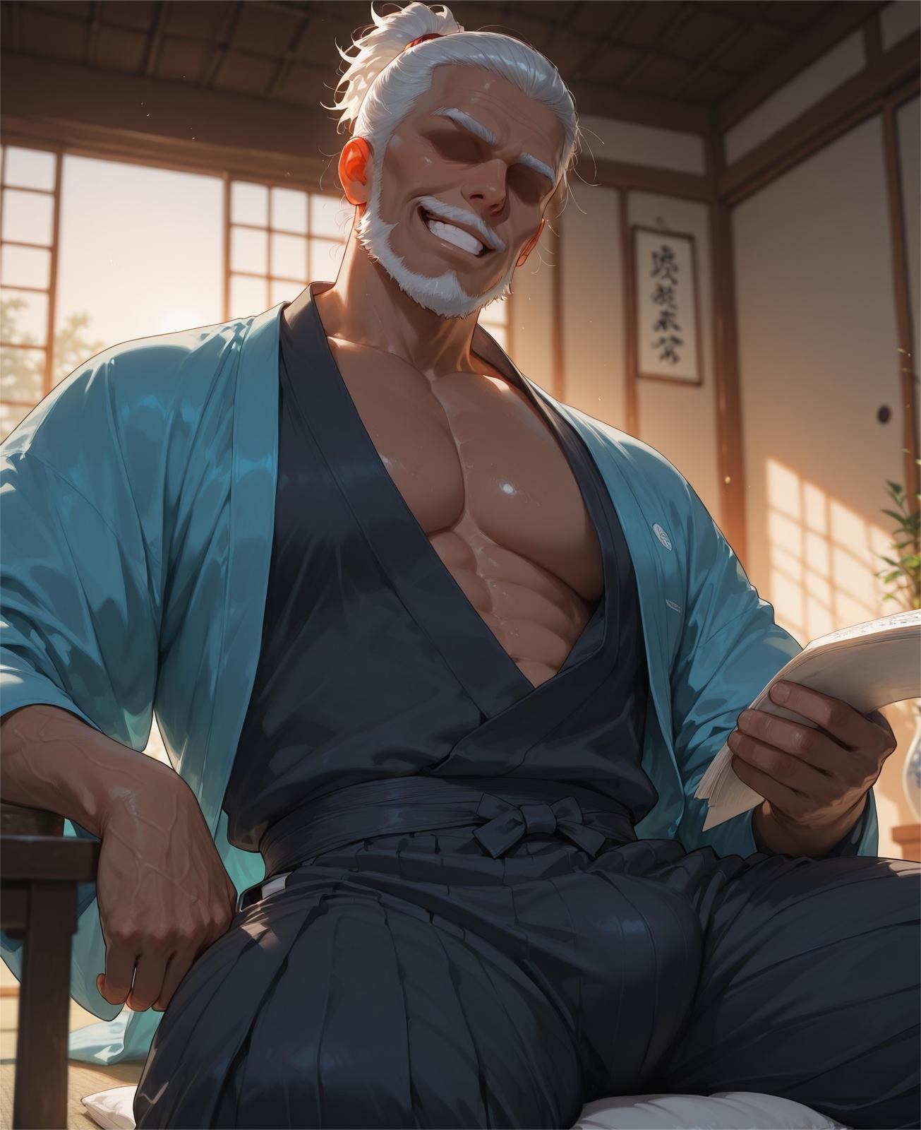 Cô gái anime do AI tạo - 原神 神里绫华: tất đen chụp trên giường lộ lỗ 207P