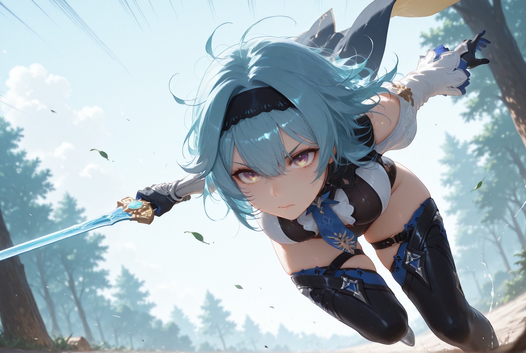AI สร้างขึ้น Anime Girl - 原神 โนเอล、ยูลา รวมชุด: ชุดพยาบาล ถุงน่องขาว 257P