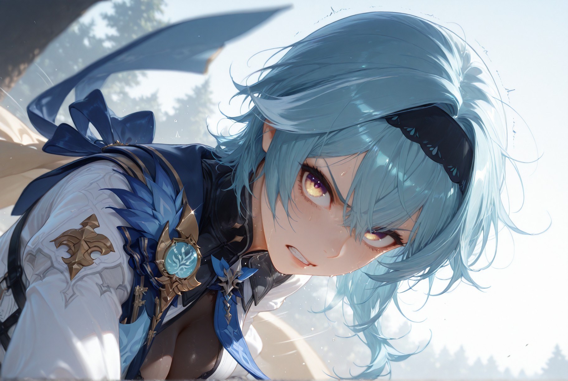 AI Generated Anime Girl - 原神 诺艾尔、优菈合集：护士装白丝 257P