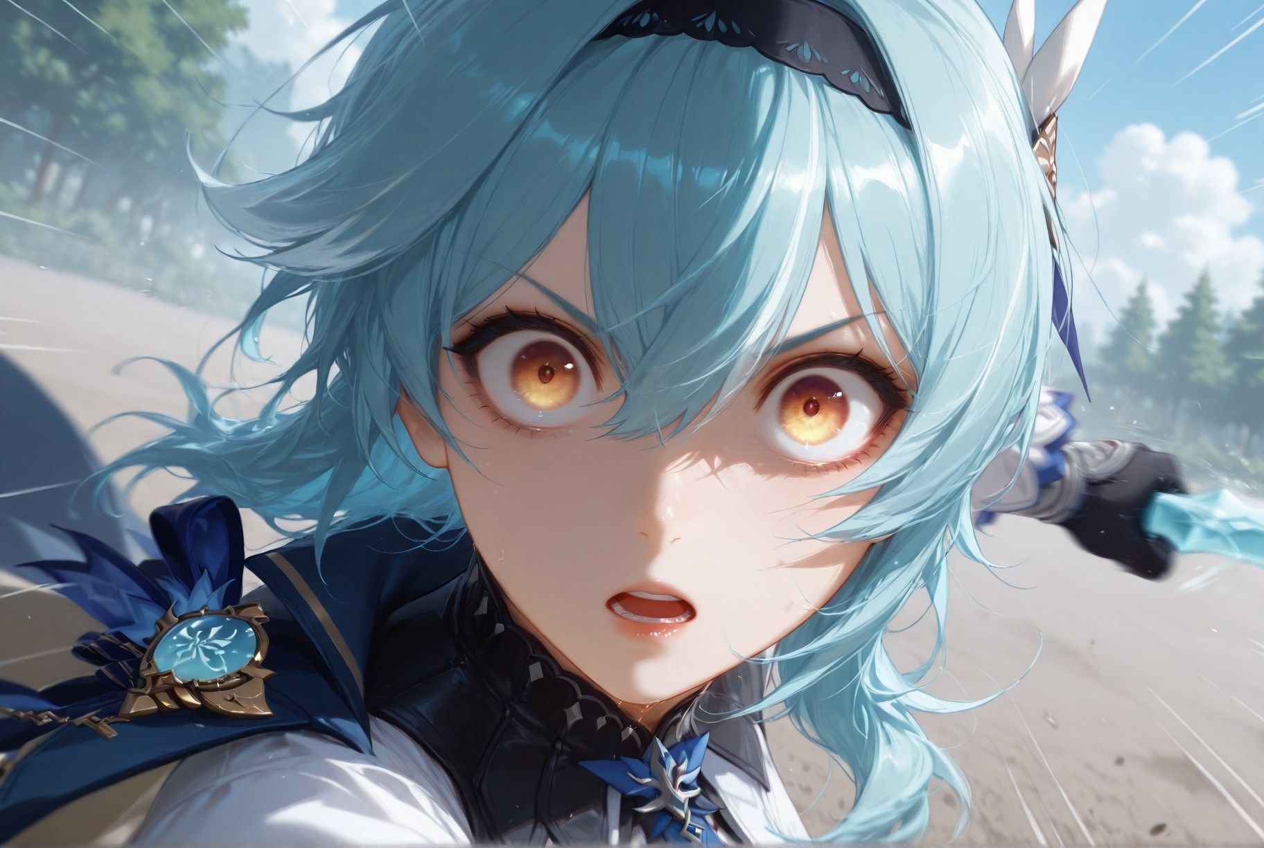 AI Generated Anime Girl - 原神 诺艾尔、优菈合集：护士装白丝 257P