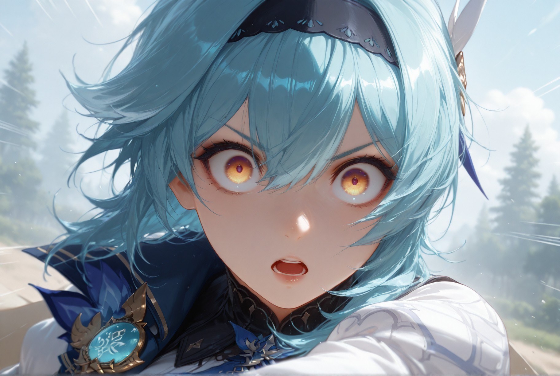 AI Generated Anime Girl - 原神 诺艾尔、优菈合集：护士装白丝 257P
