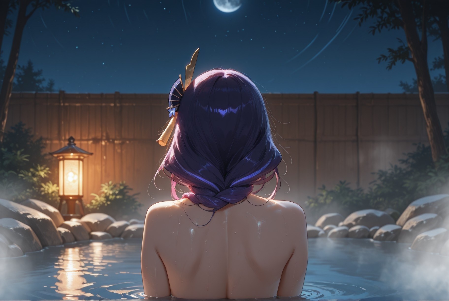 AI Generated Anime Girl - 原神 雷电将军 NTR Vol.2：蕾sơ nội y ôm sát 95P
