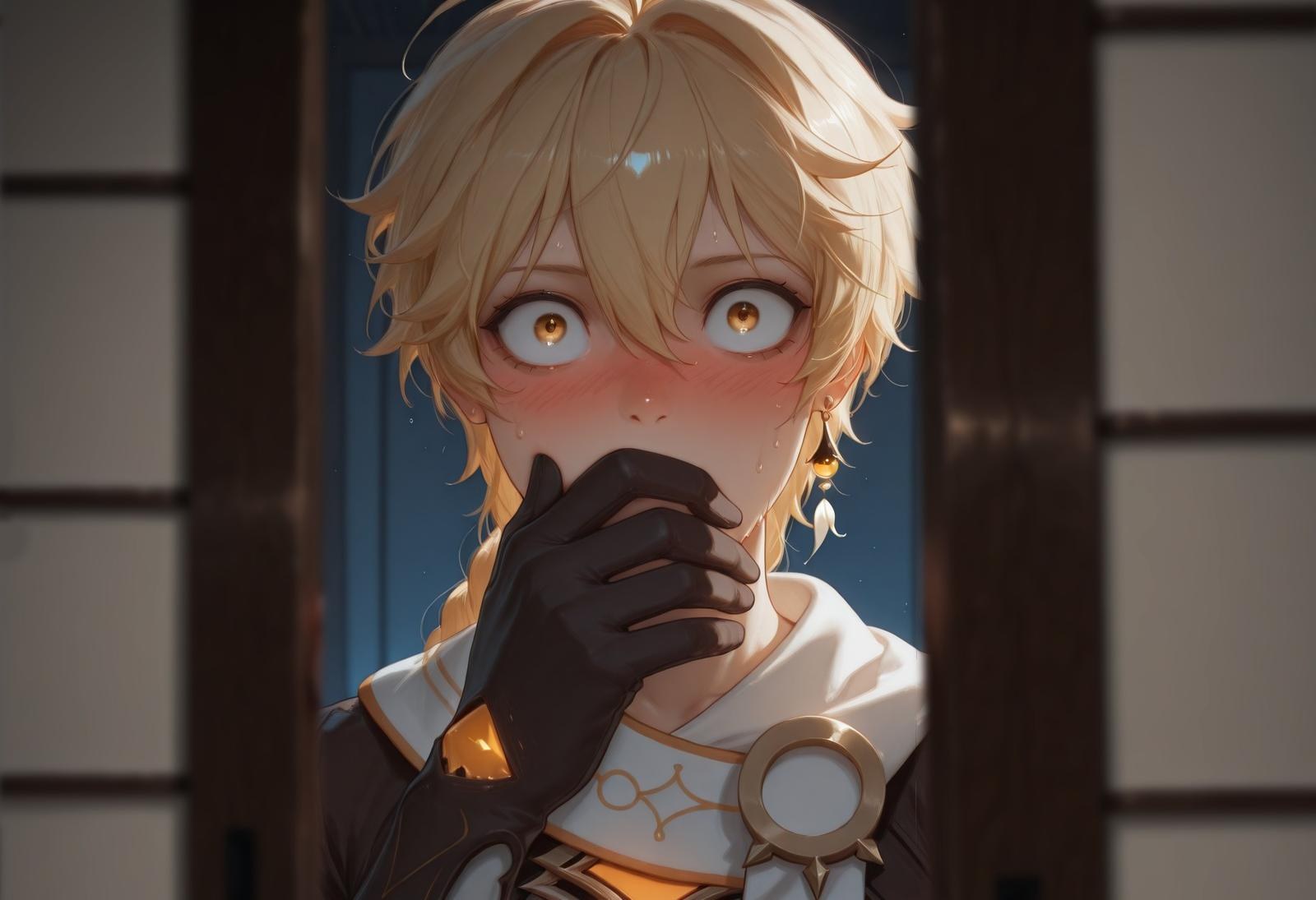AI Generated Anime Girl - 原神 雷电将军、珊瑚宫心海合集：紧身衣长发露穴 143P