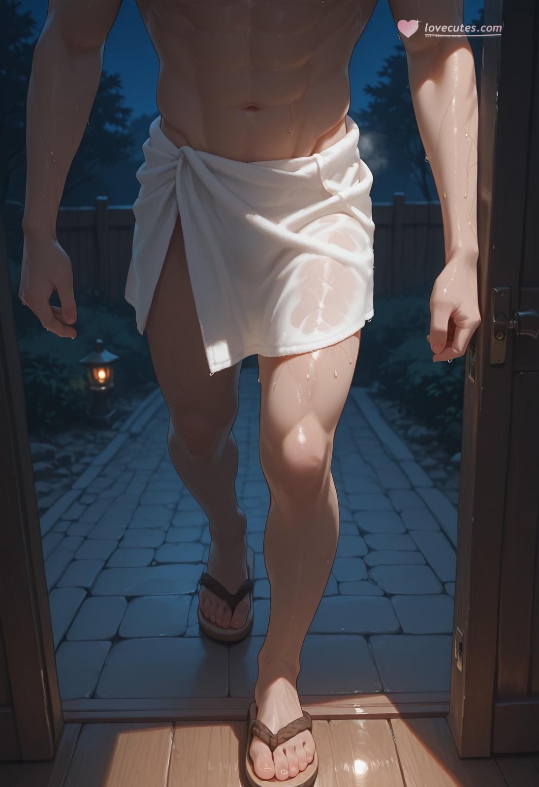 AI Generated Anime Girl - Genshin Raiden Shogun: Lace Lingerie Bed Photos Showing Exposed Vulva 213P