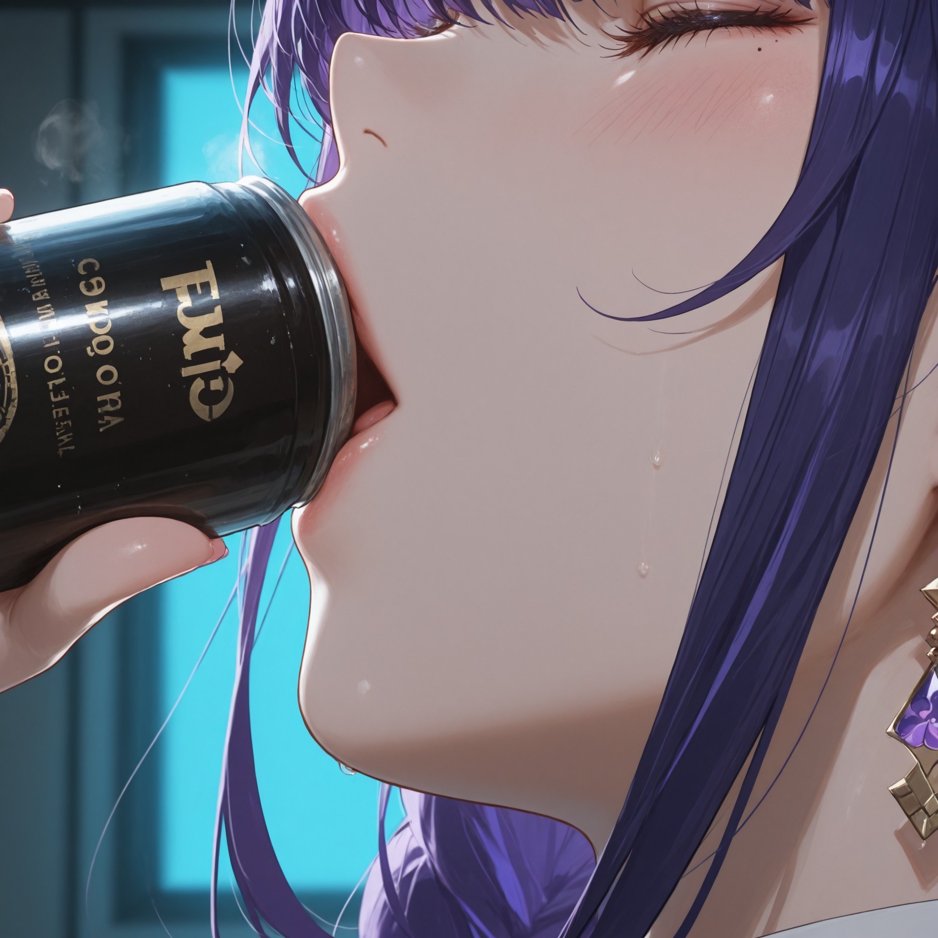 AI Generated Anime Girl - 原神 雷电将军：OL套裙黑丝 382P