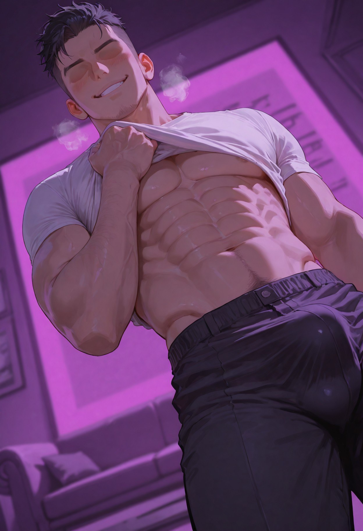 AI Generated Anime Girl - 孤独摇滚 后藤一里：蕾丝内衣床拍露点 574P