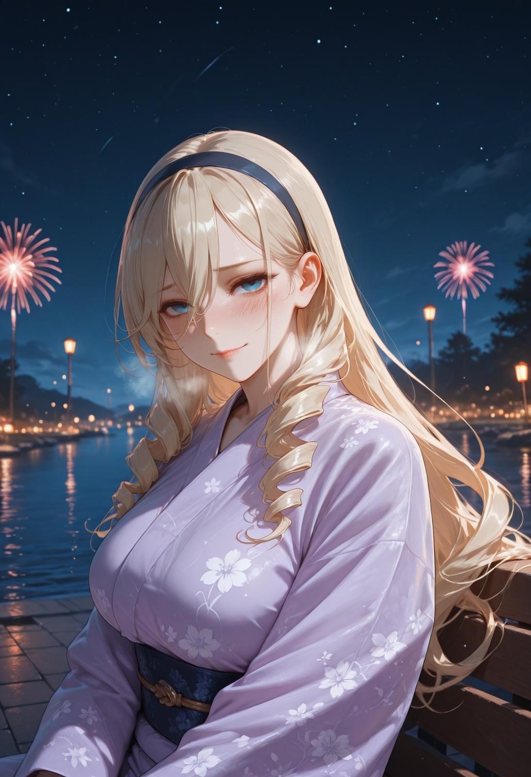 AI Generated Anime Girl - 少女骑士物语 塞莉亚·库缇米尼：黑絲蕾絲內衣NTR 336P