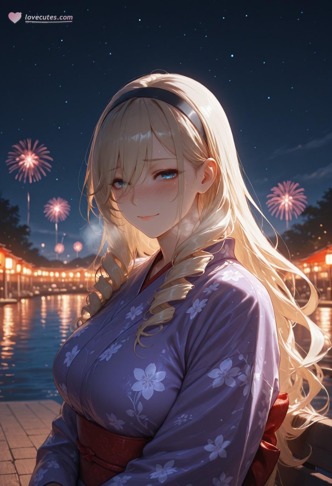 AI Generated Anime Girl - 少女骑士物语 塞莉亚·库缇米尼：黑絲蕾絲內衣NTR 336P