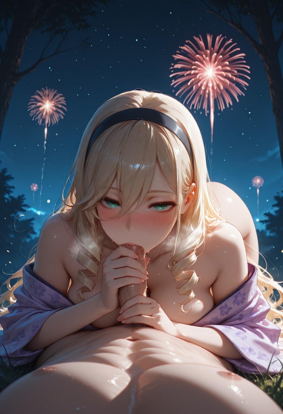 AI Generated Anime Girl - 少女騎士物語 塞莉亞·庫緹米尼：黑絲蕾絲內衣NTR 336P