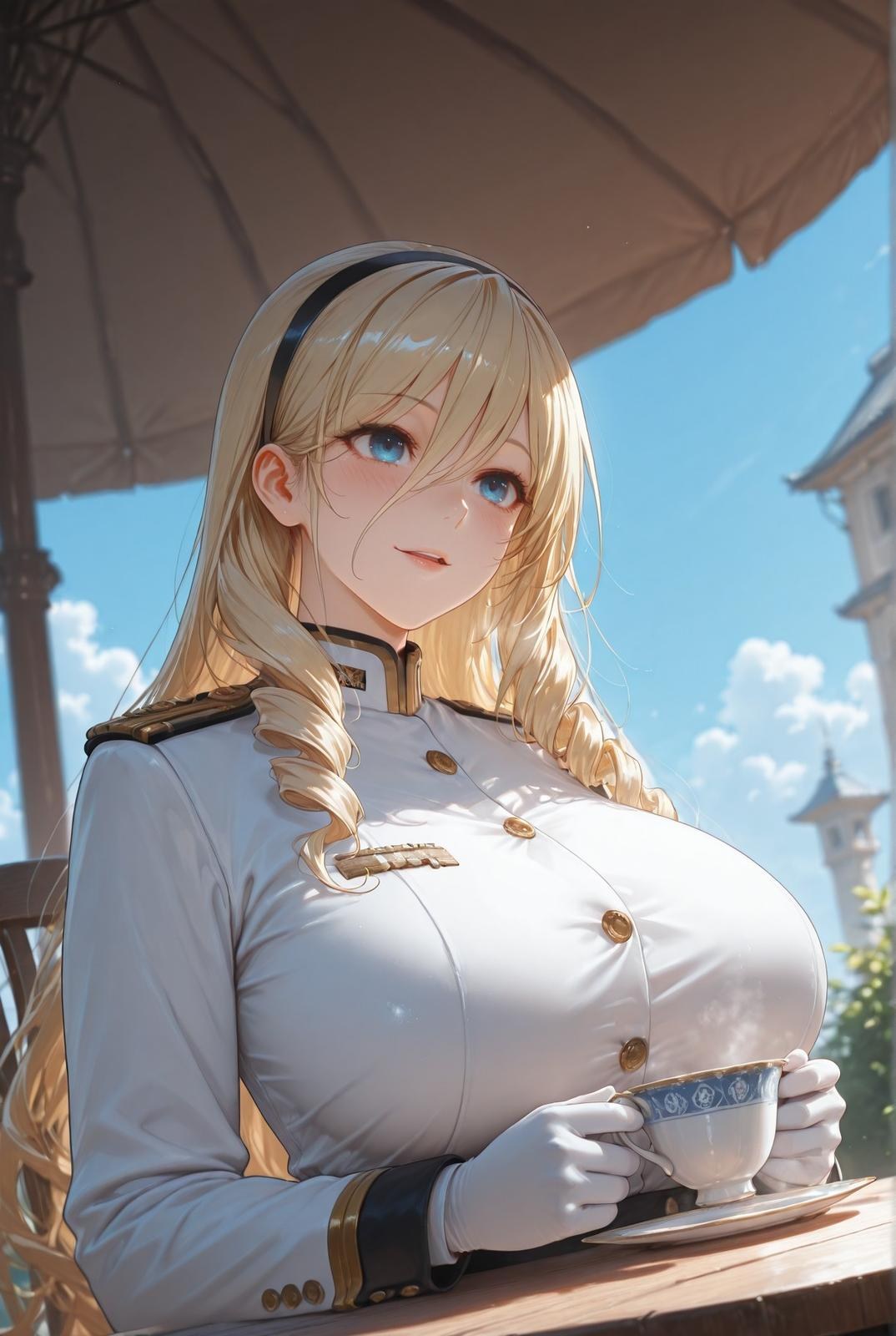 AI Generated Anime Girl - 少女骑士物语 塞莉亚·库缇米尼：黑丝蕾丝内衣NTR 336P
