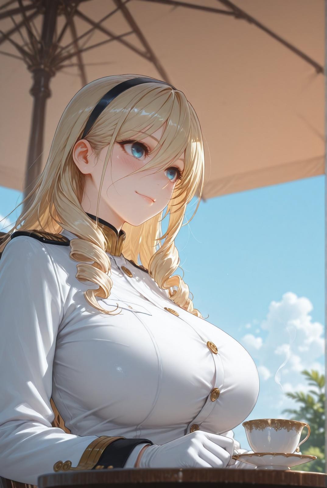 AI Generated Anime Girl - 少女骑士物语 塞莉亚·库缇米尼：黑丝蕾丝内衣NTR 336P