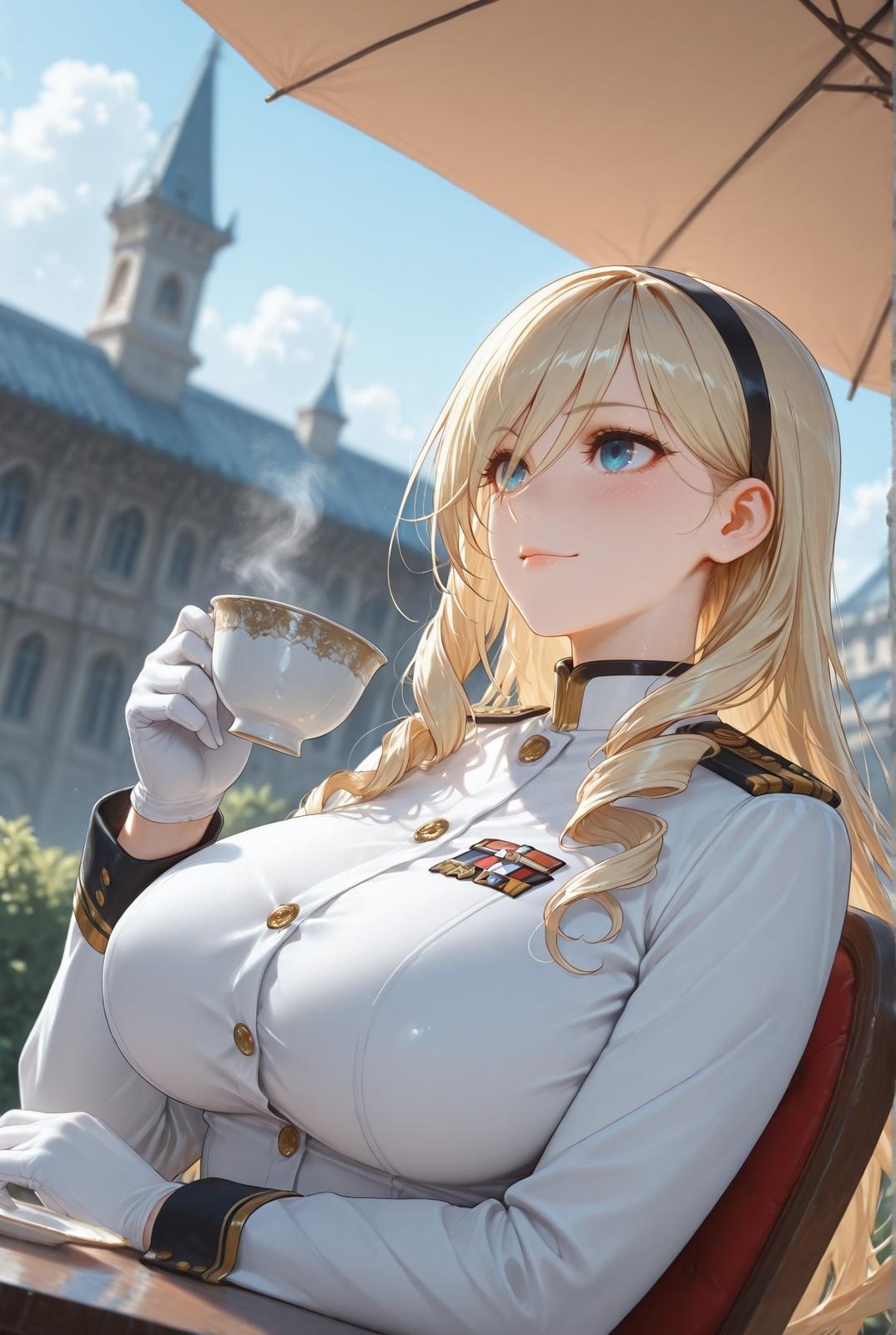 AI Generated Anime Girl - 少女骑士物语 塞莉亚·库缇米尼：黑丝蕾丝内衣NTR 336P