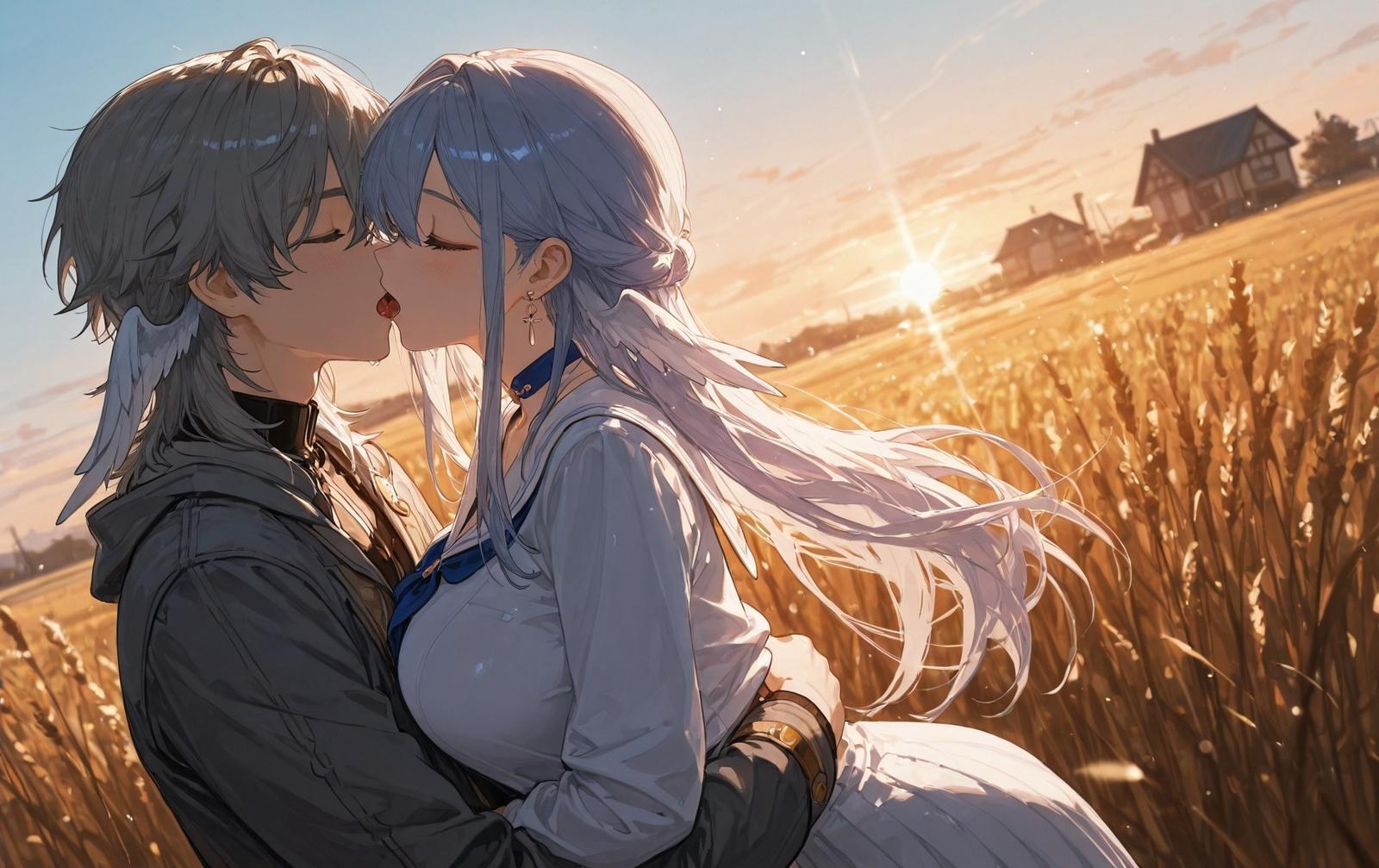 AI 生成動漫女孩 - 崩壞：星穹鐵道 知更鳥：學生裝濕身露穴 186P