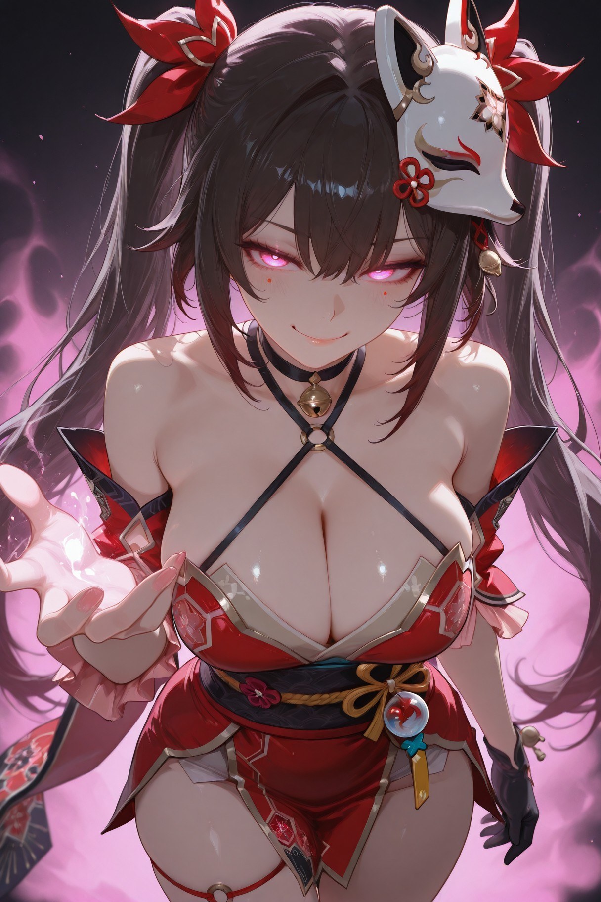 AI Generated Anime Girl - 崩坏：星穹铁道 花火：床拍湿身露穴 318P