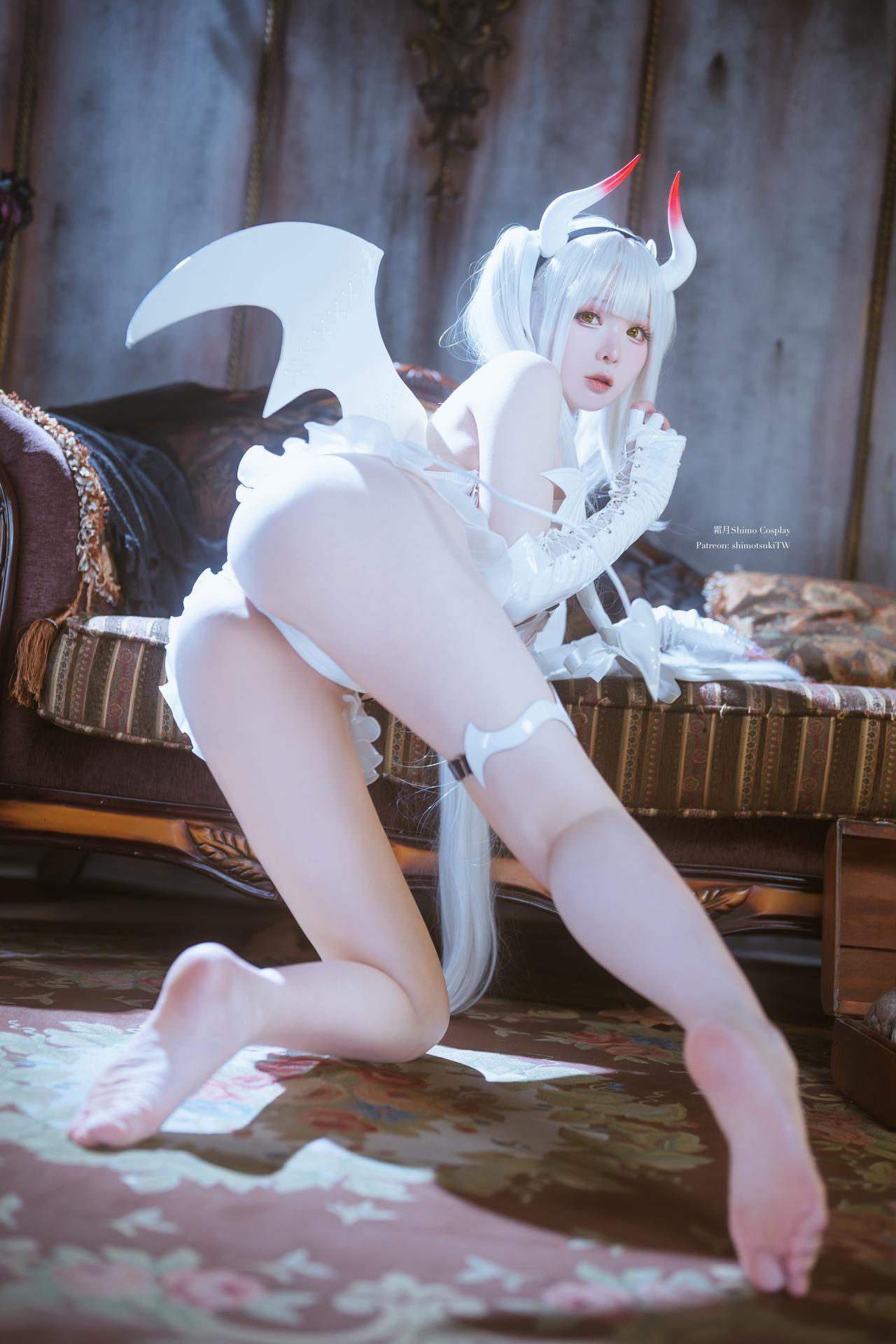 [사진] 霜月shimo - Blanc Demon: 백색 악마 테마 사진집 21P