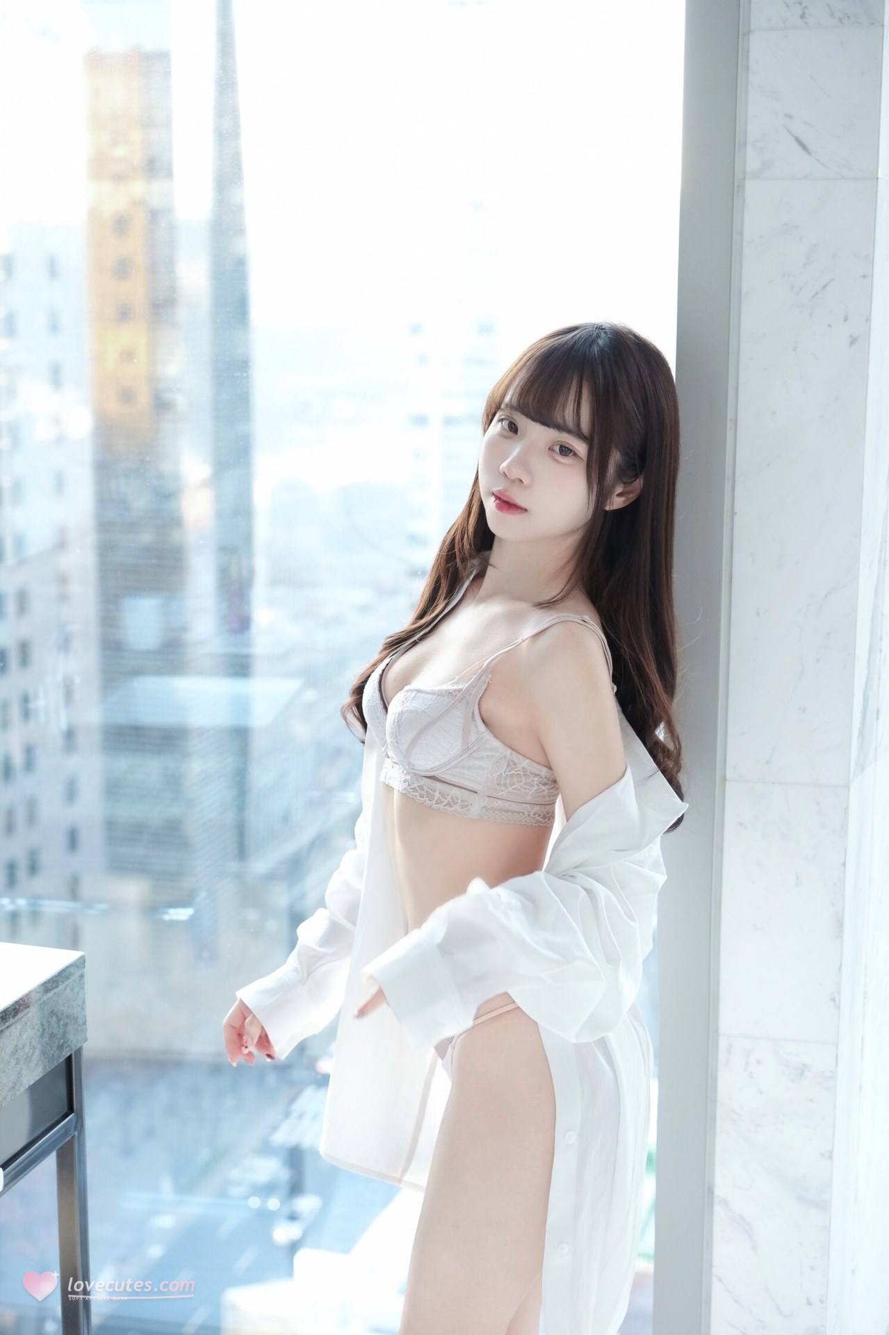 [사방] 코코 샤오바이투 - 청순한 이웃 소녀의 비밀: 창가 홈 분위기 화보 63P
