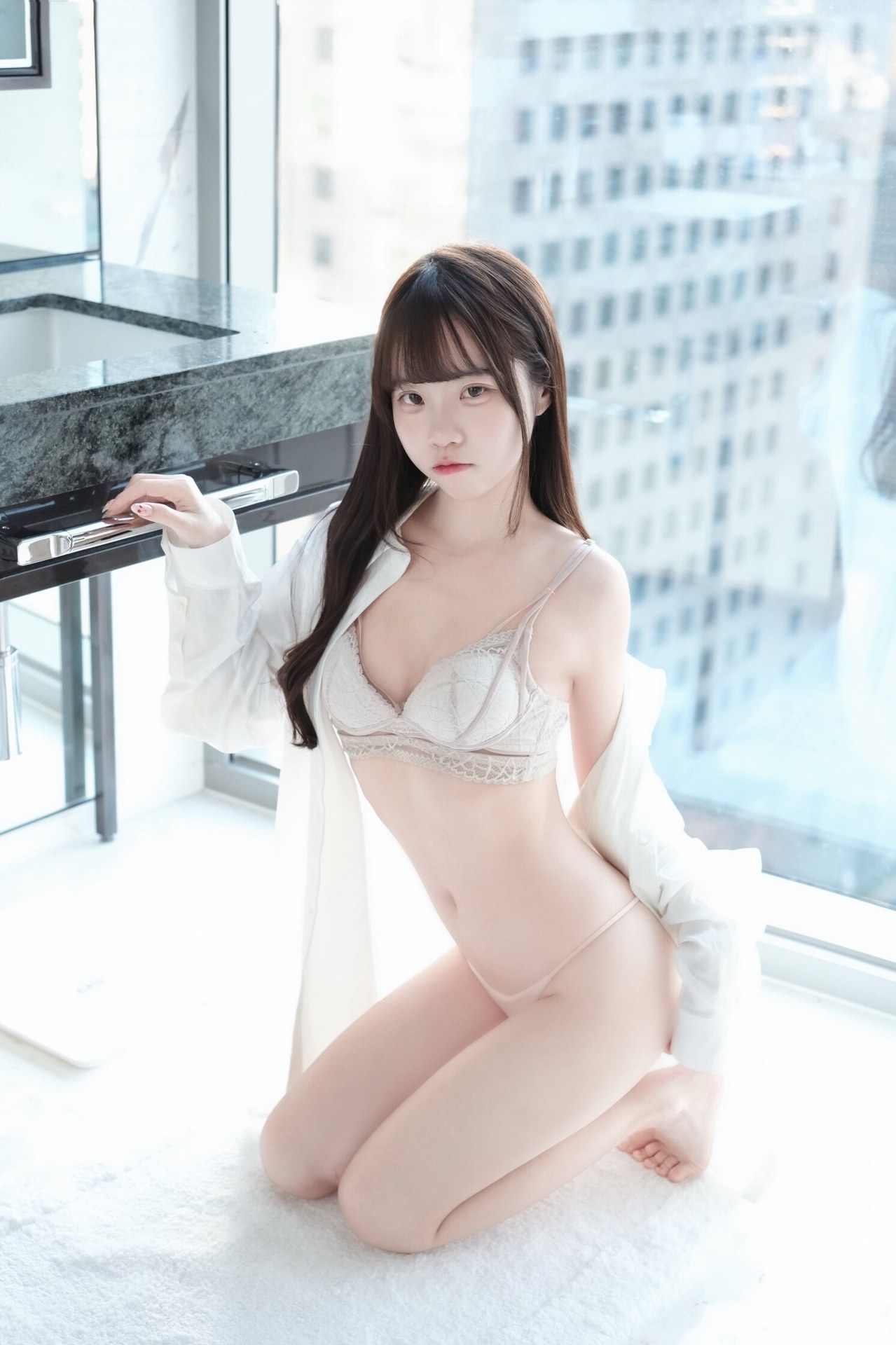 [사방] 코코 샤오바이투 - 청순한 이웃 소녀의 비밀: 창가 홈 분위기 화보 63P