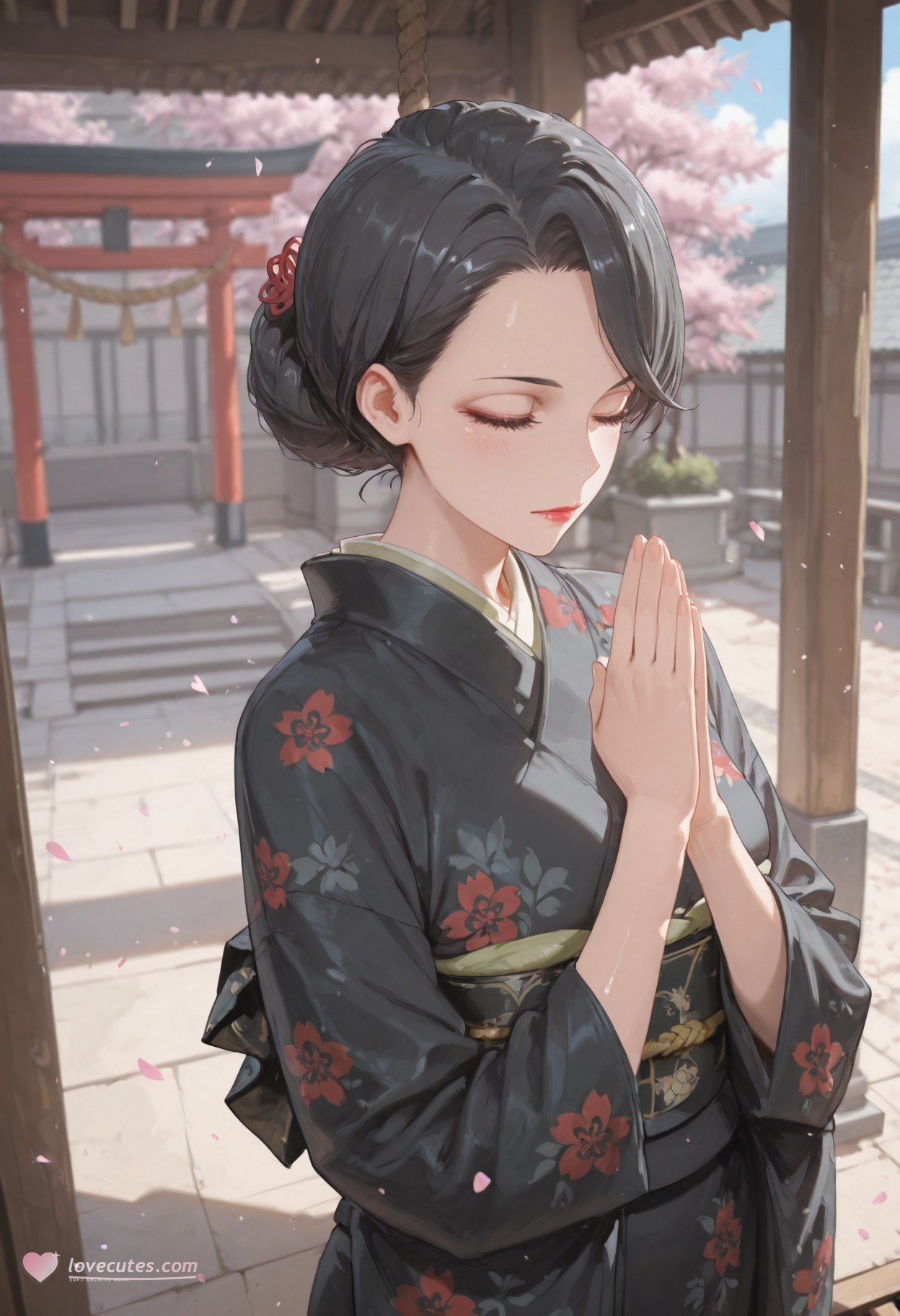 AI Generated Anime Girl - My Youth Romantic Comedy Is Wrong, As I Expected Yukinoshita mother: black stockings lace lingerie tight bodysuit student outfit wet exposed 352P