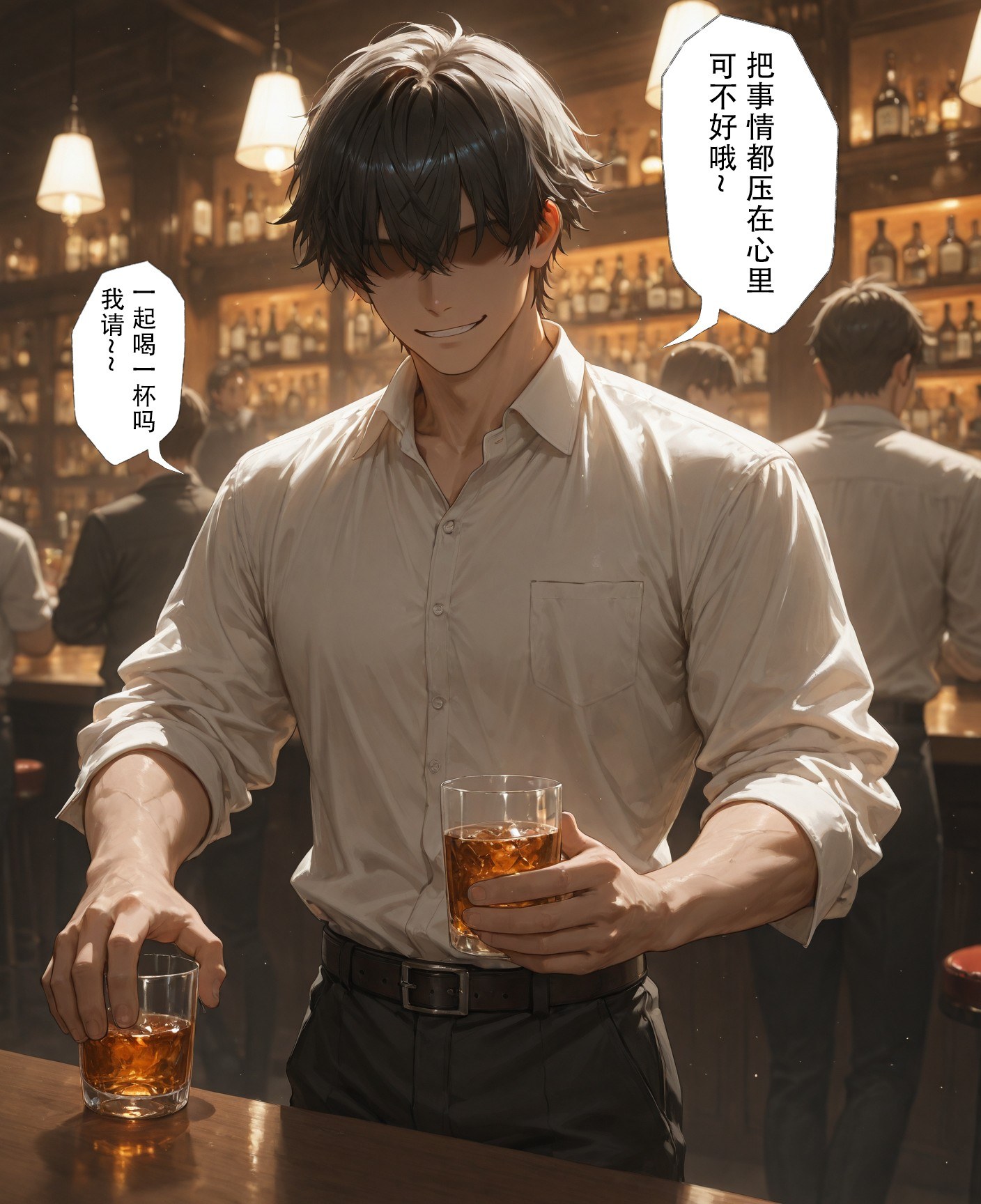 AI Generated Anime Girl - 死神 松本乱菊：蕾丝内衣紧身衣床拍湿身露穴 132P