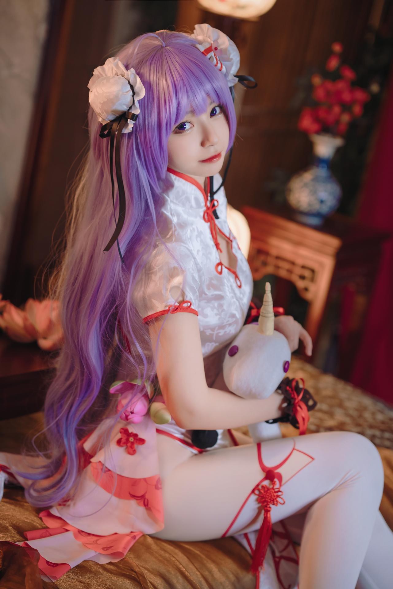 [cosplay] 猫大人 - 碧蓝航线 독각수 치파오：캐릭터 테마 사진 22P
