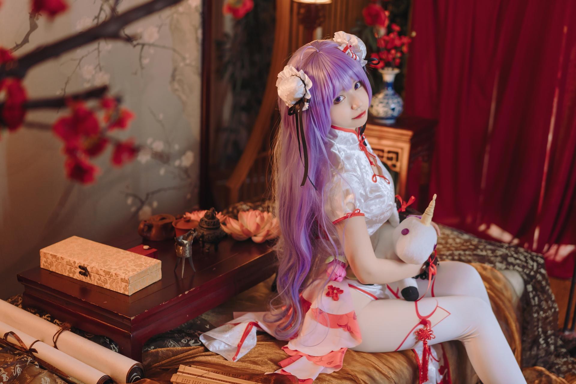[cosplay] 猫大人 - 碧蓝航线 독각수 치파오：캐릭터 테마 사진 22P