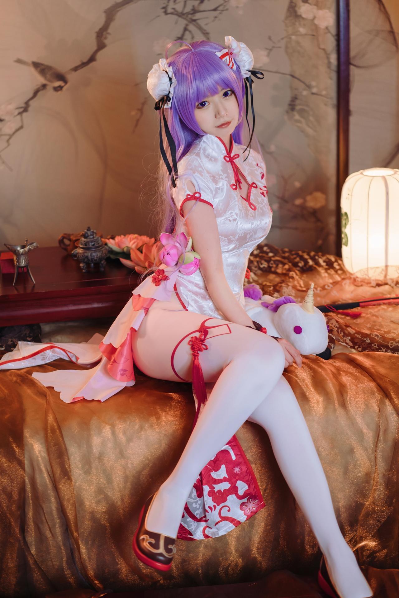[cosplay] 猫大人 - 碧蓝航线 독각수 치파오：캐릭터 테마 사진 22P