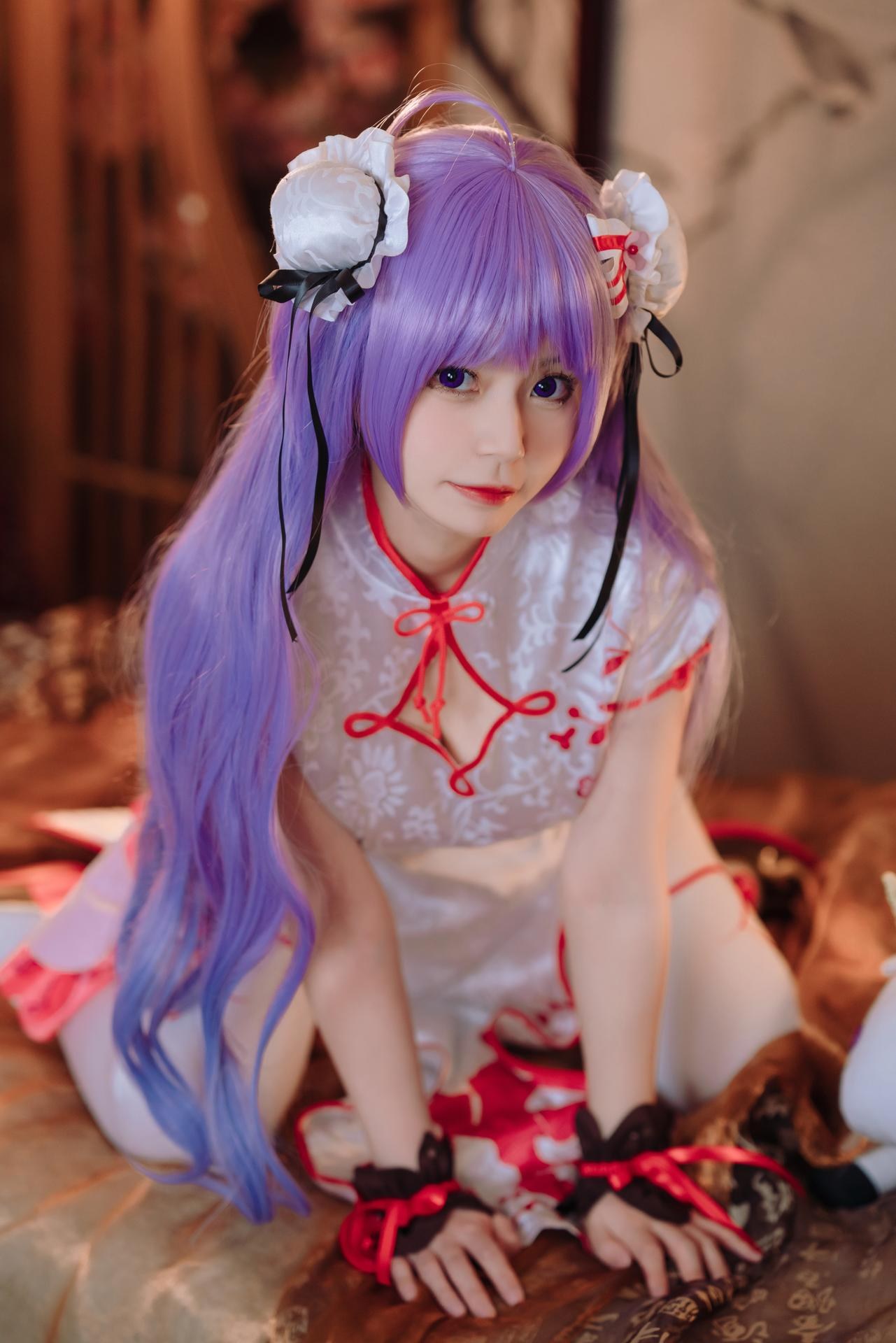 [cosplay] 猫大人 - 碧蓝航线 독각수 치파오：캐릭터 테마 사진 22P