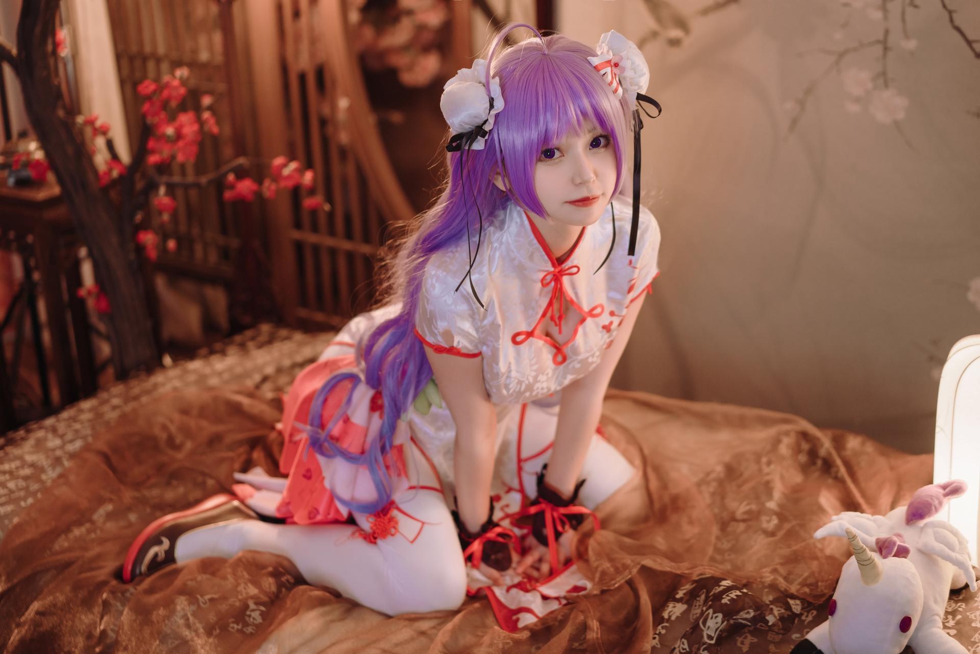 [cosplay] 猫大人 - 碧蓝航线 독각수 치파오：캐릭터 테마 사진 22P