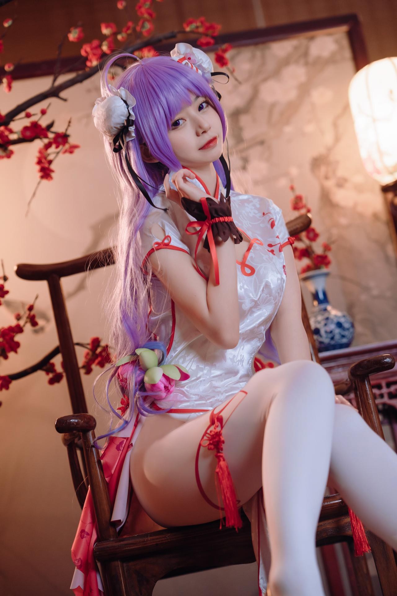 [cosplay] 猫大人 - 碧蓝航线 독각수 치파오：캐릭터 테마 사진 22P