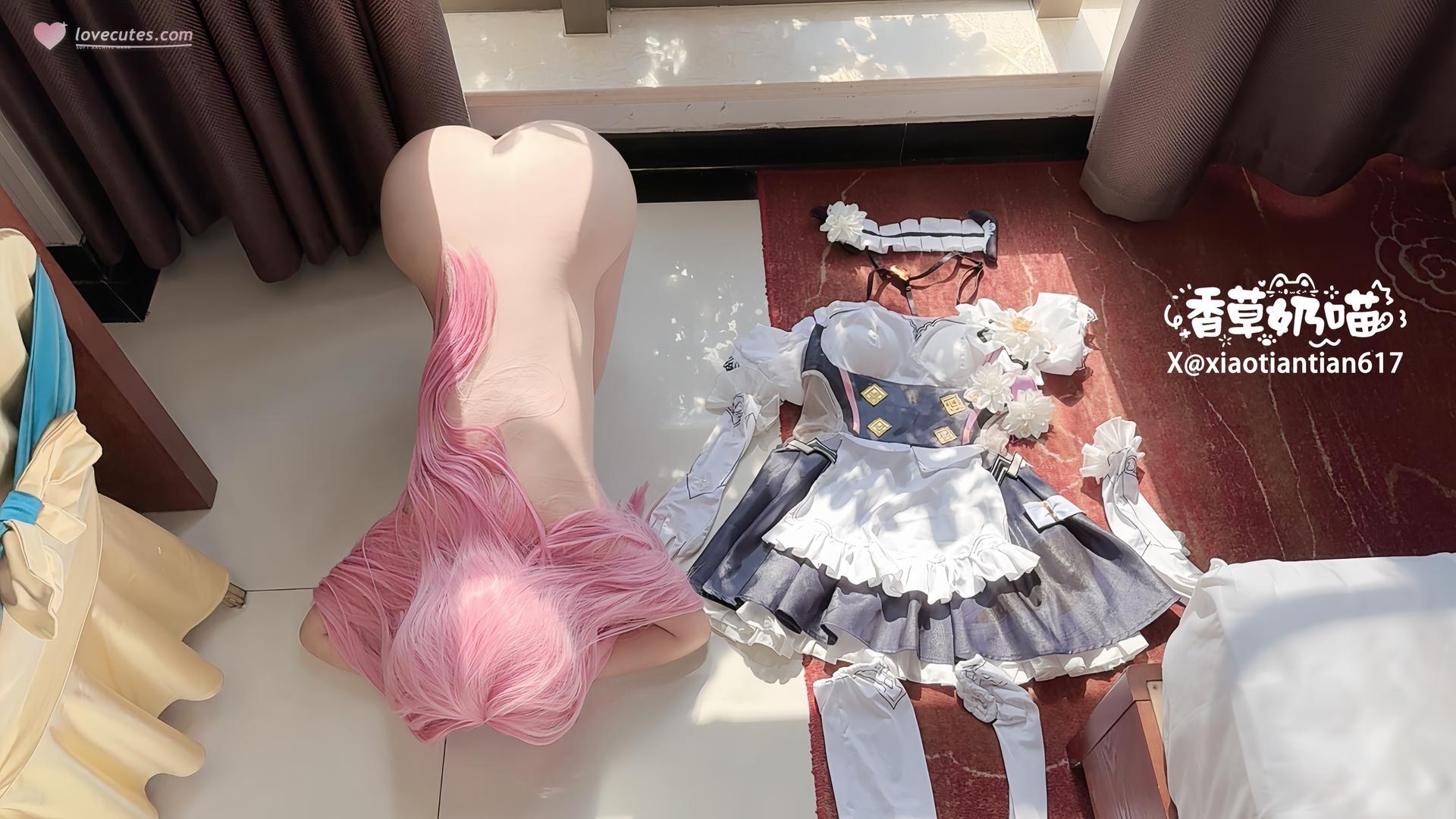 [cosplay] 香草奶喵 - 愛莉希雅女僕：角色主題寫真視頻合集 93P29V
