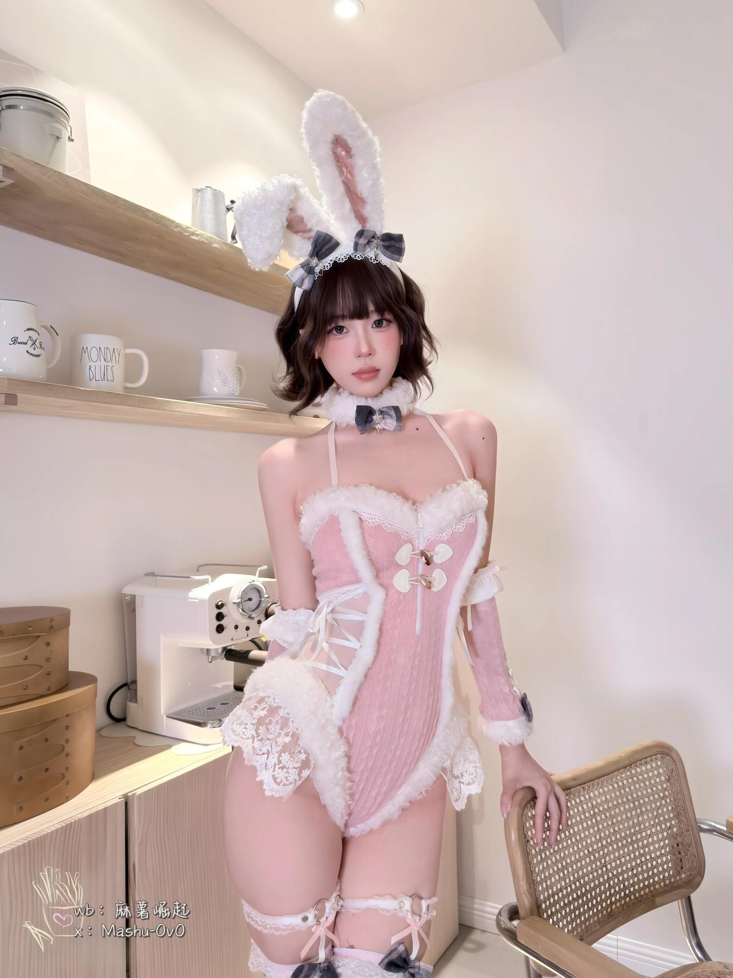 [写真] 麻薯好吃 - 雪季家养兔：うさぎ系テーマ写真 68P