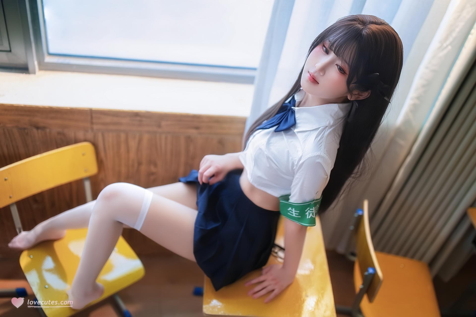 [寫真] 三度_69 - 學生會長思春期：教室主題寫真 41P