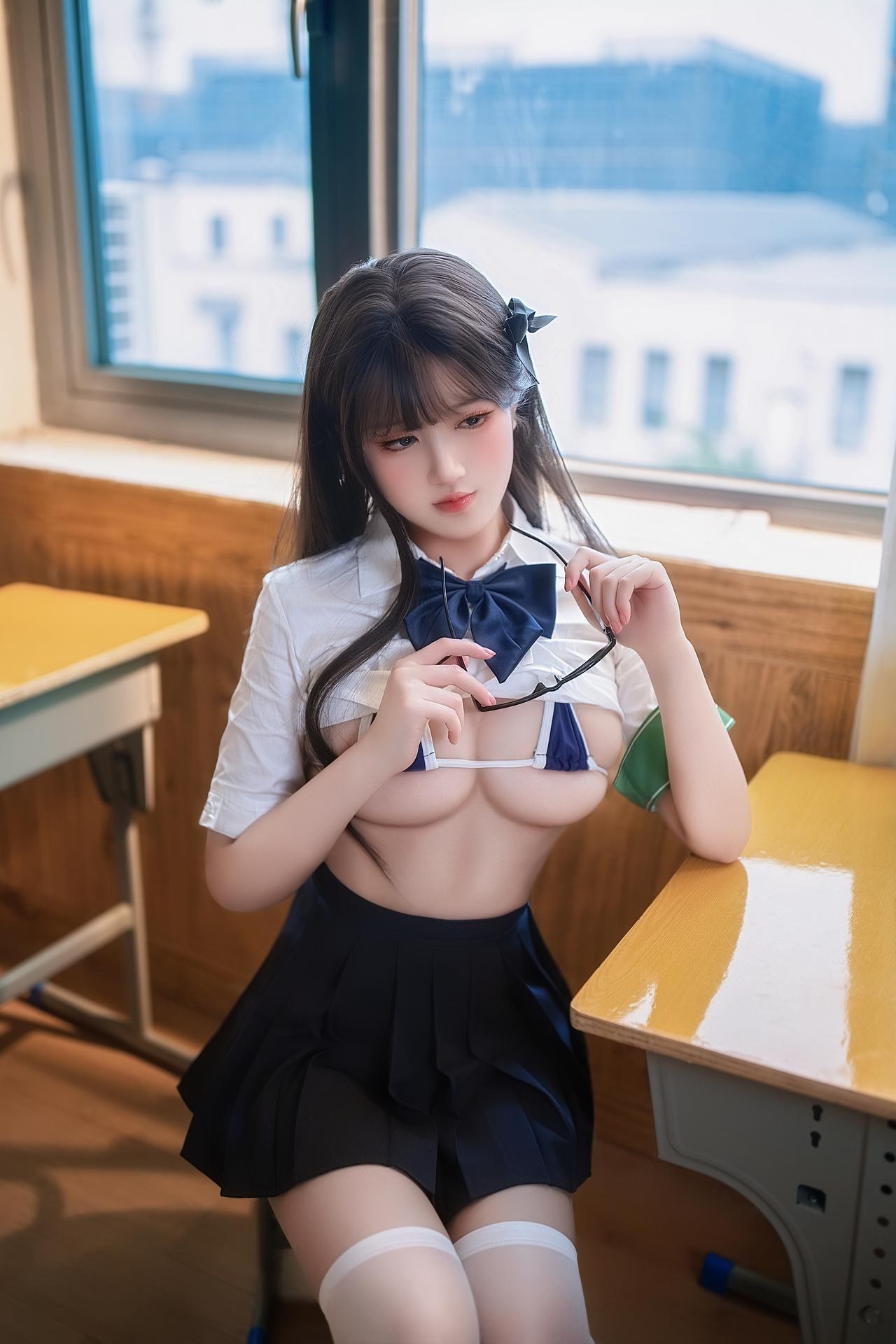 [寫真] 三度_69 - 學生會長思春期：教室主題寫真 41P