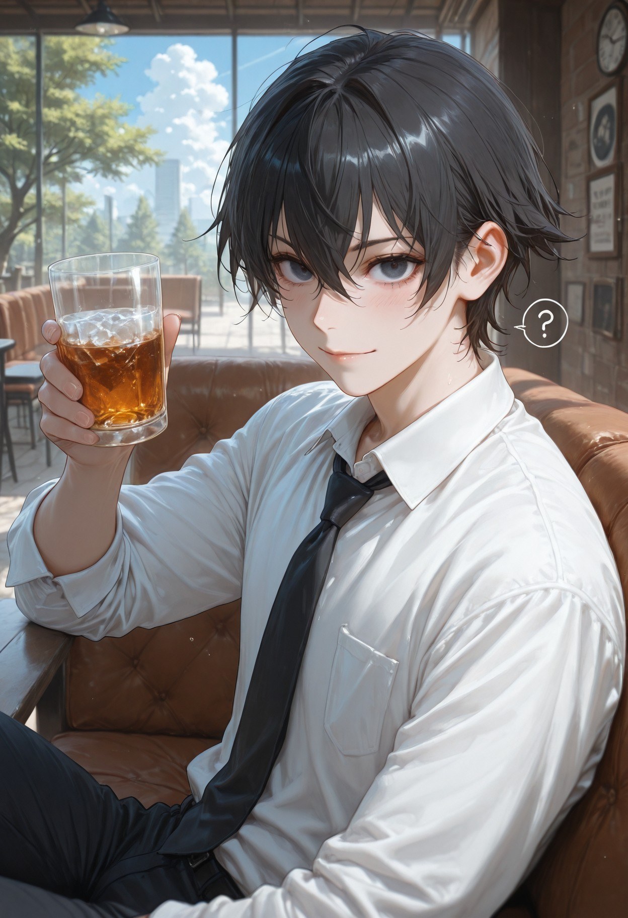 AI Generated Anime Girl - 碧蓝档案 调月莉音 NTR：黑丝紧身衣湿身露穴 293P