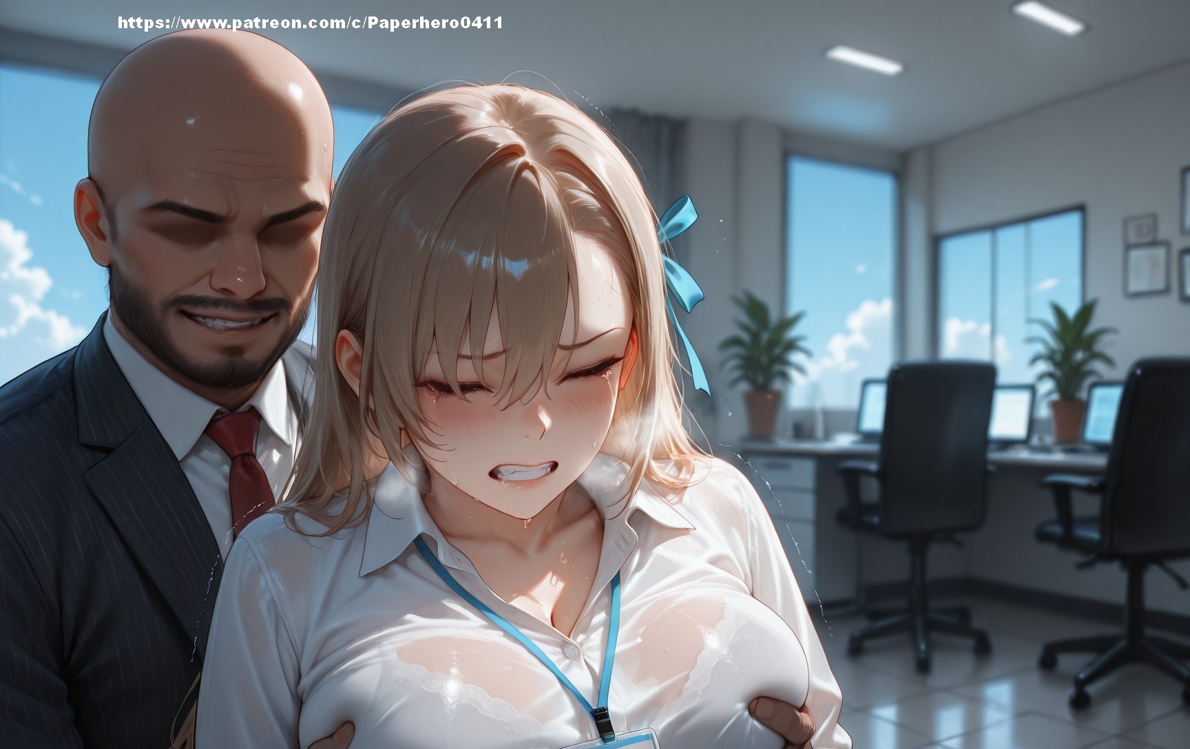 AI生成アニメ少女 - 碧蓝档案 一之濑明日奈 Vol.6：黒ストッキング レース下着 タイト衣装 ビキニ ベッド撮影 露出 156P