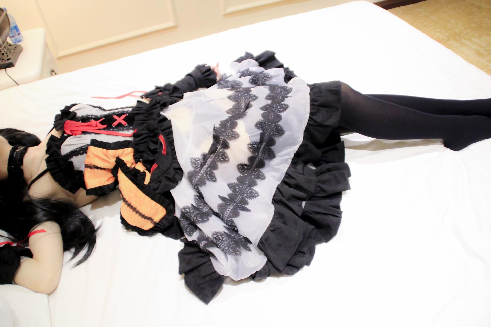 [cosplay] 少女映画 - 时崎狂三 插画灵装：大尺度角色还原 86P
