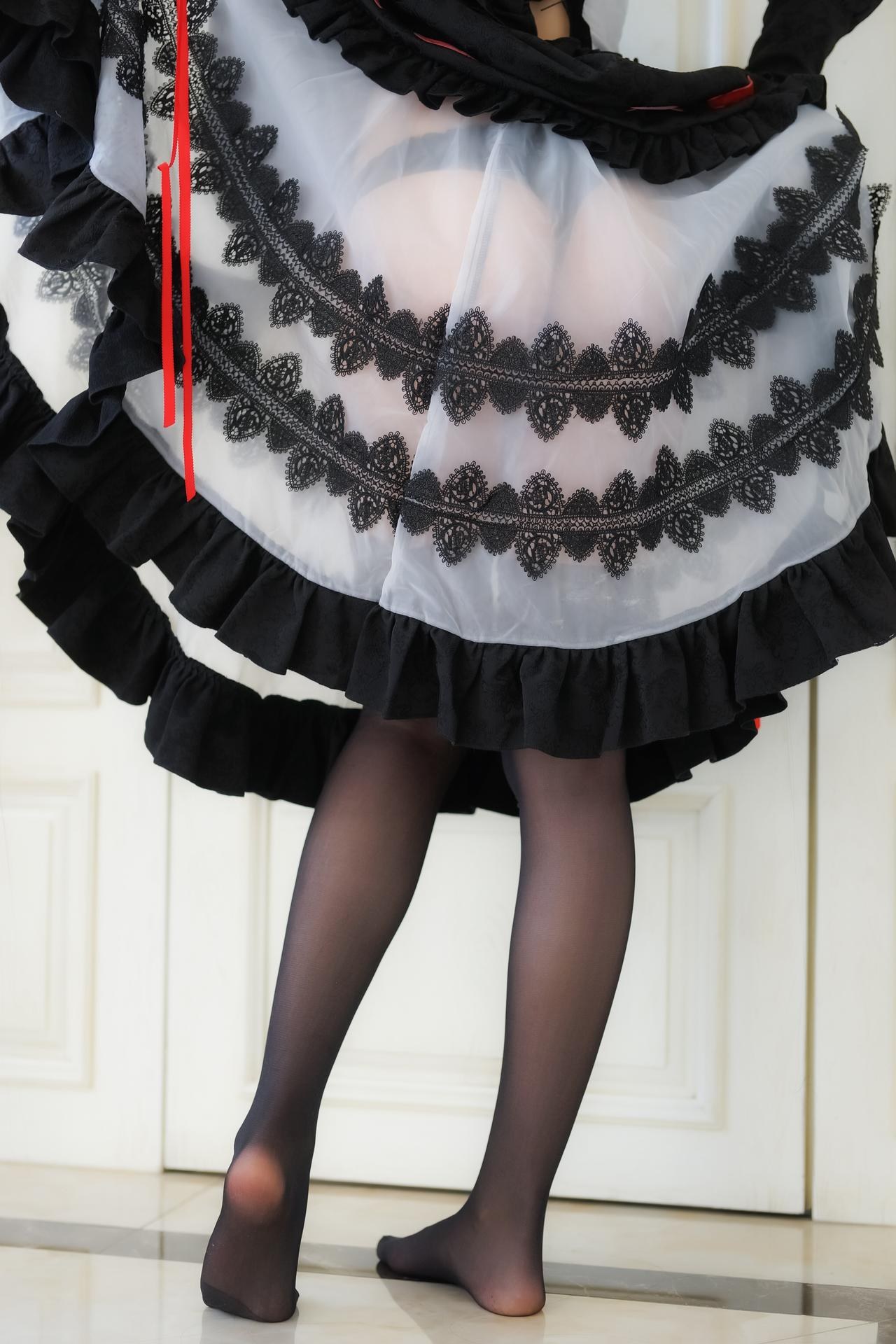 [cosplay] Girl Cinema - Tokisaki Kurumi Spirit Costume: Highly faithful character recreation 109P