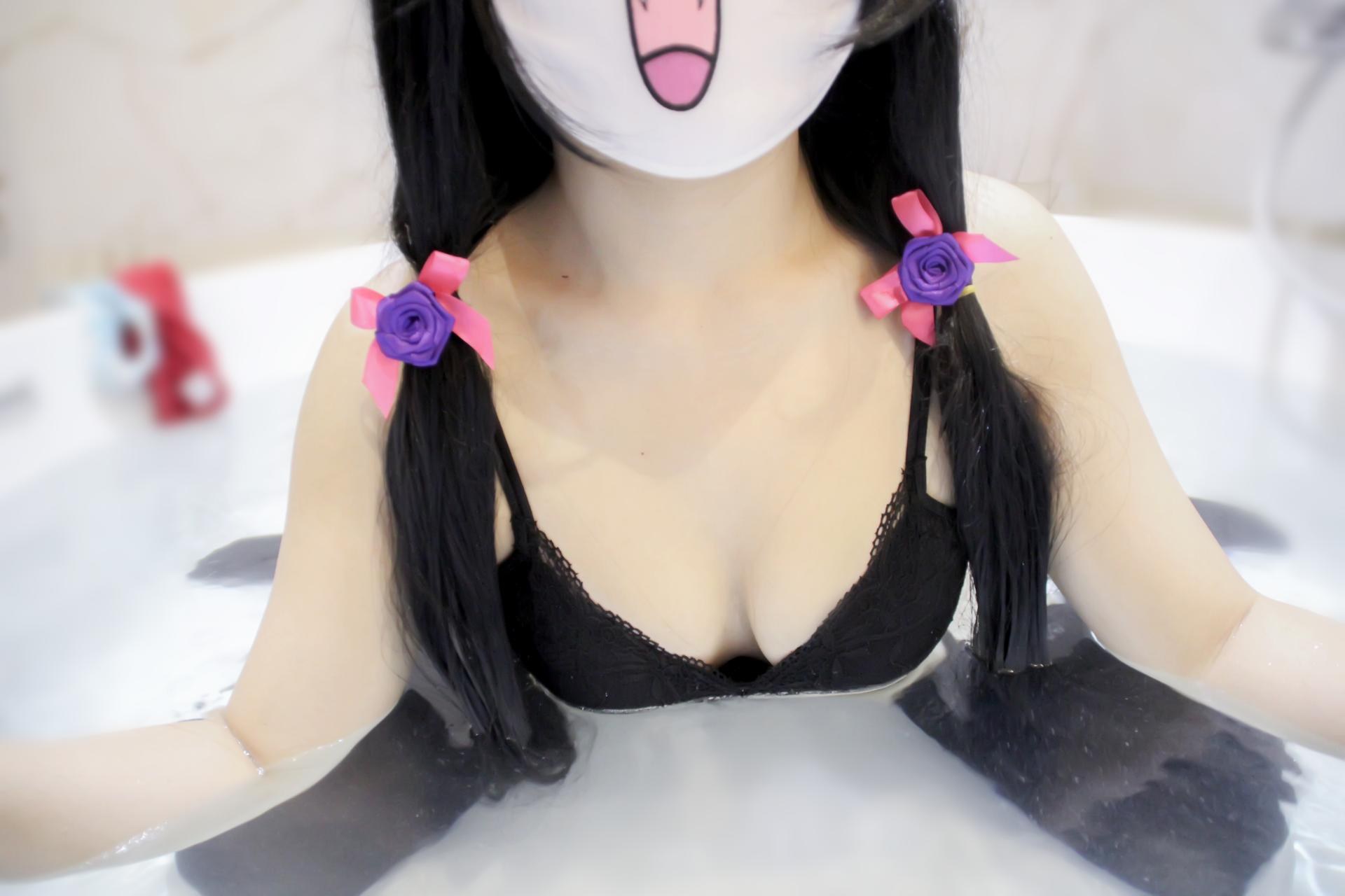[cosplay] 少女映画 - 时崎狂三 内衣：大尺度角色还原 76P