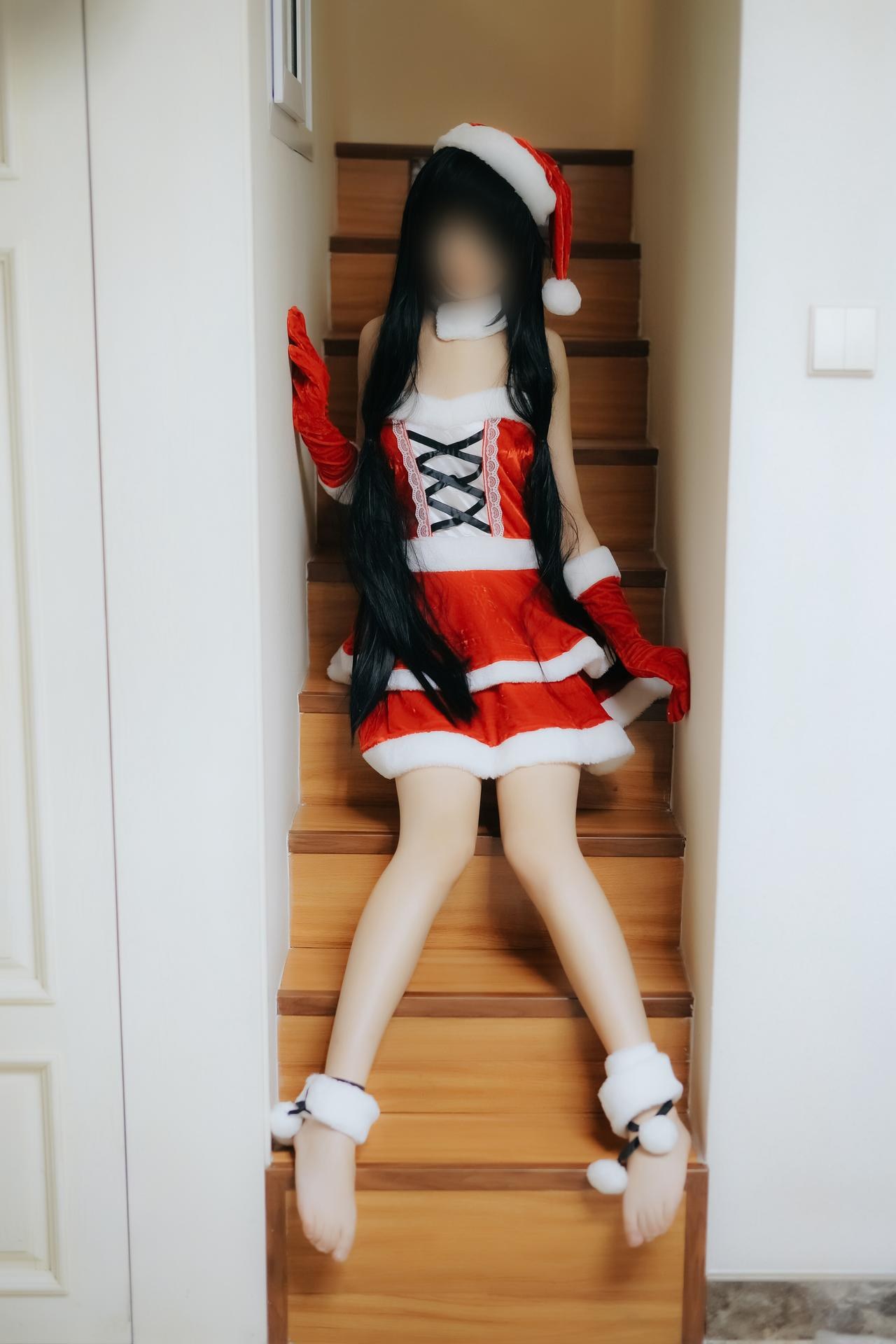 [cosplay] 少女映画 - 時崎狂三 クリスマス：大スケールなキャラクター再現 121P1V