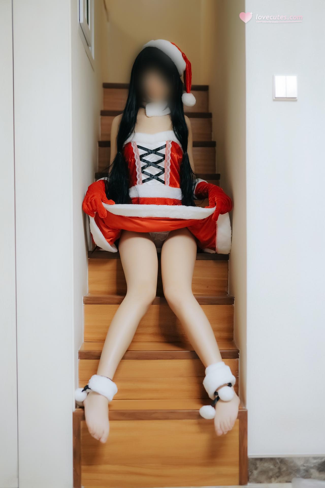 [cosplay] 少女映画 - 時崎狂三 クリスマス：大スケールなキャラクター再現 121P1V