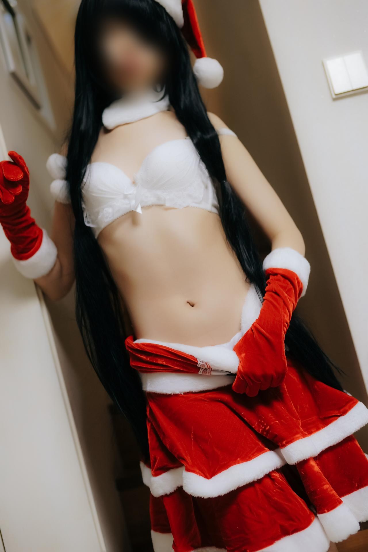 [cosplay] 少女映画 - 토키사키 쿠루미 크리스마스: 대담한 캐릭터 재현 121P1V