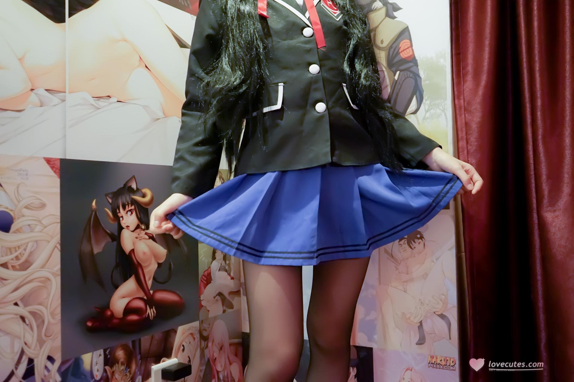 [cosplay] 少女映画 - 時崎狂三 制服：大尺度キャラクター再現 81P