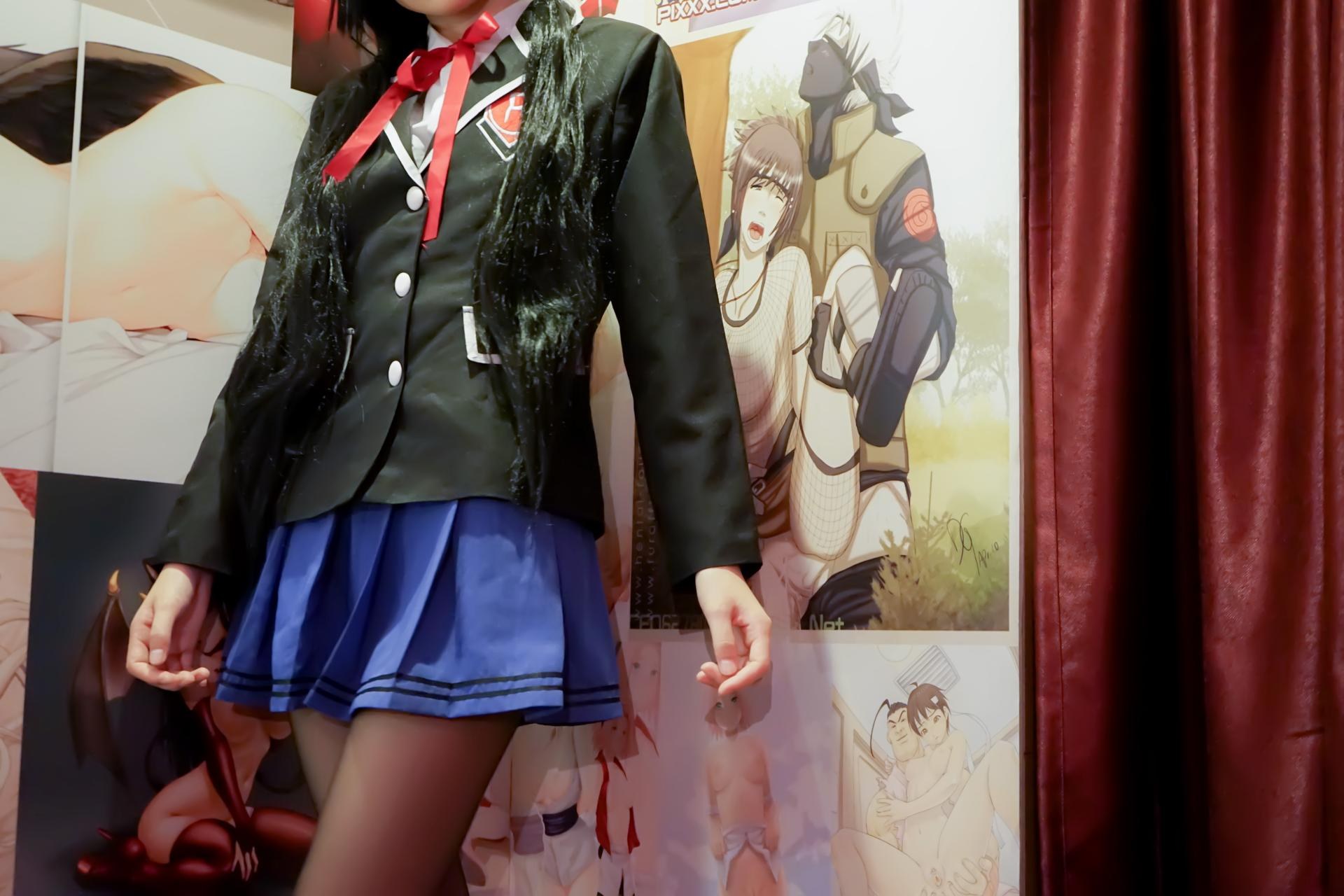 [cosplay] 少女映画 - 時崎狂三 制服：大尺度キャラクター再現 81P